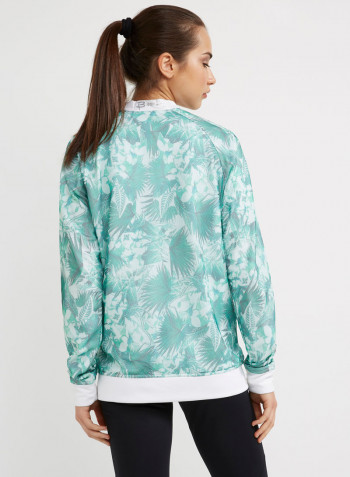 Mesh Jacket Jungle Print