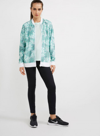 Mesh Jacket Jungle Print