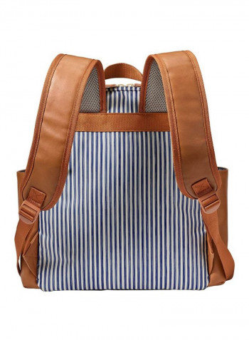 Stripe Design Diaper Backpack