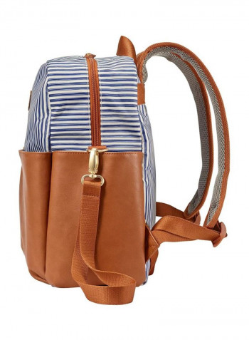 Stripe Design Diaper Backpack