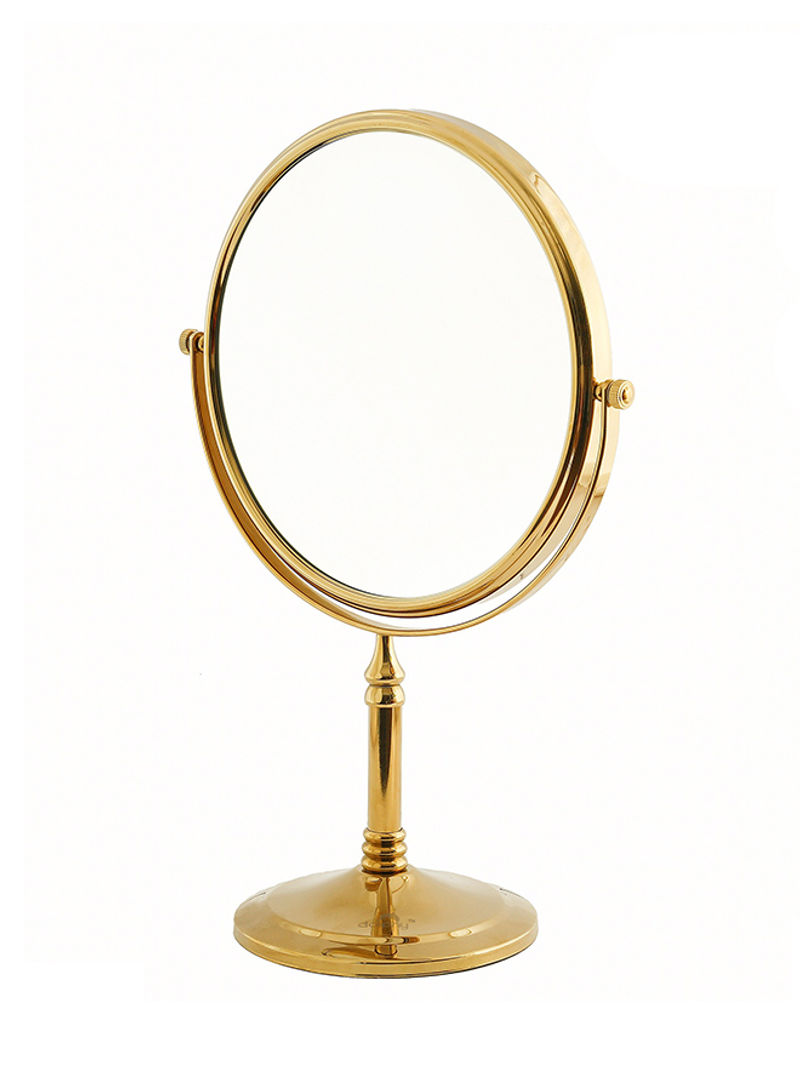 5X Magnification Mirror Gold