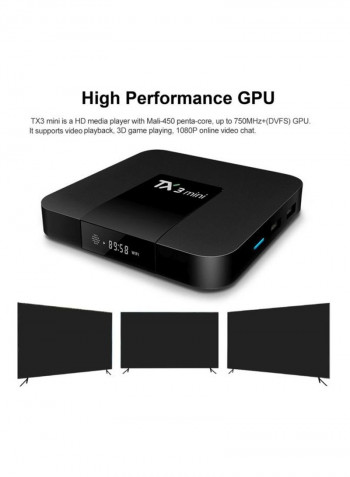 Iptv Smart TV Box XD4644506 Black