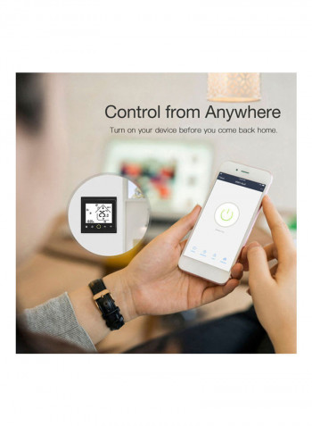 Smart Thermostat Black/White