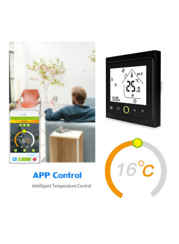 Smart Thermostat Black/White