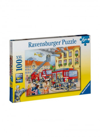 100-Piece Fire Department Puzzle Set