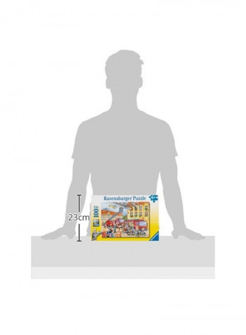 100-Piece Fire Department Puzzle Set