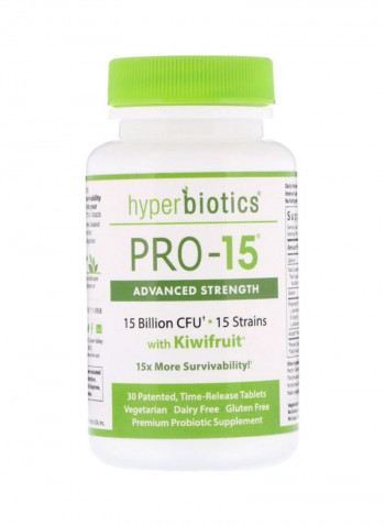 Pro-15 Advanced Strength With Kiwifruit - 30 Tablets