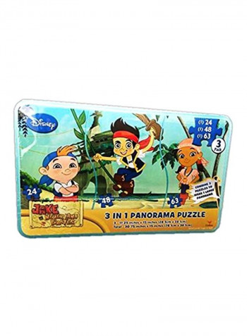 3-In-1 Panorama Puzzle Set