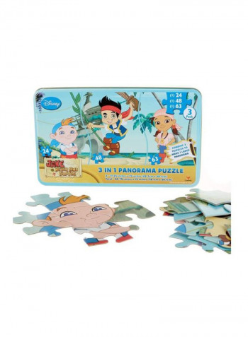 3-In-1 Panorama Puzzle Set