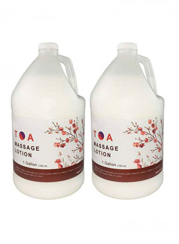 2-Piece Body Massage Lotion 128ounce