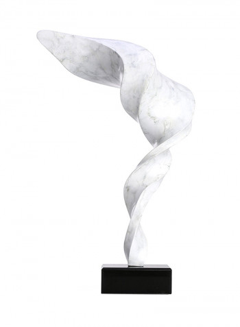 Wind Modern Sculpture White 2718g