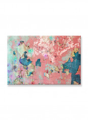 Abstract Painting Wall Art Canvas Pink 60x40centimeter