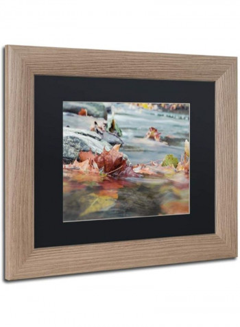 Maple Creek Birch Frame Wall Art Multicolour 11 x 14inch