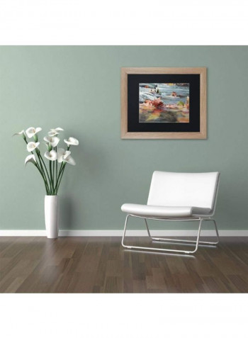 Maple Creek Birch Frame Wall Art Multicolour 11 x 14inch
