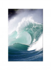 The Ocean Wave On Canvas Painting Blue 40x60centimeter
