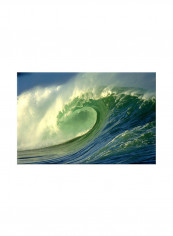 The Ocean Wave On Canvas Painting Blue 60x40centimeter