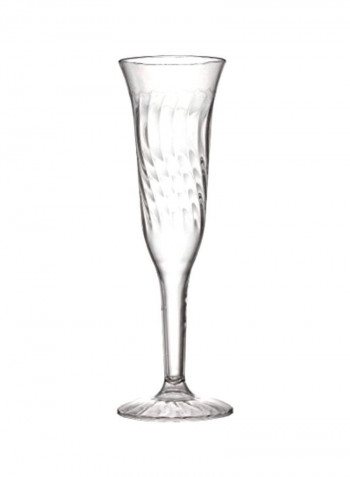 96-Piece Crystal Glass Set Clear 5ounce