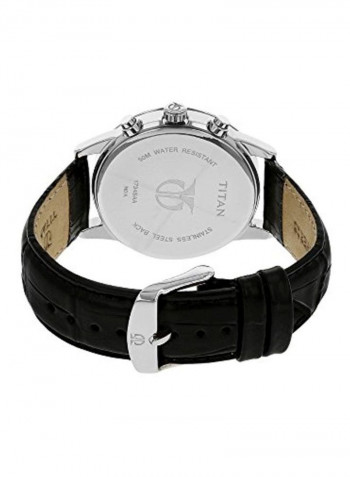Men's Water Resistant Chronograph Watch 1734SL02