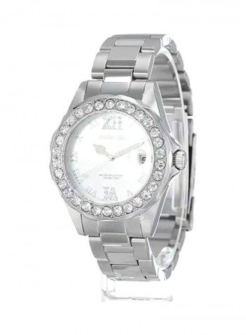 Women's Crystal Studded Analog Watch 15251