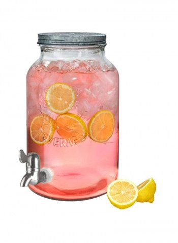 Masonware Beverage Dispenser Jar Clear 5.68L
