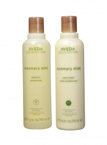 Rosemary Mint Shampoo And Conditioner Set 500ml