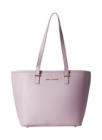 Polyester Blend Handbag LWHB02074LILAC Purple