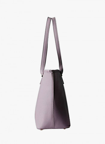 Polyester Blend Handbag LWHB02074LILAC Purple