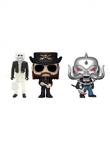 3-Piece Of Ultimate Motorhead - Lemmy Klimister , Warpig , War-Pig 3 x 13inch