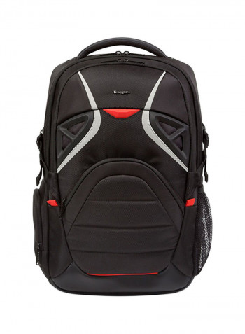 Strike Gaming Laptop Backpack Black/Red