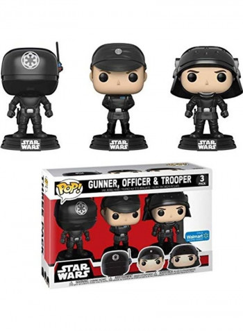 Gunner Officer Trooper Vinyl Figure Bundle 4x10inch