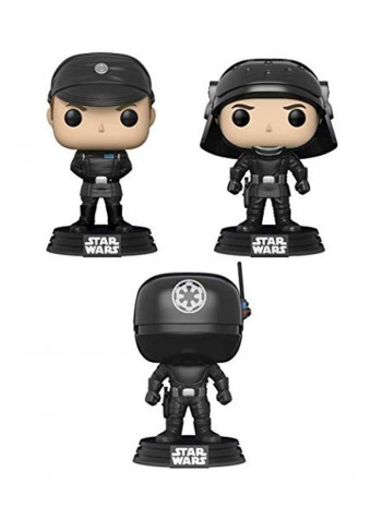 Gunner Officer Trooper Vinyl Figure Bundle 4x10inch