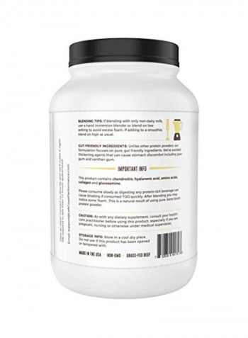 Bone Broth Protein Powder - Vanilla