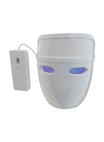 LED Light Therapy Acne Clearing Mask White