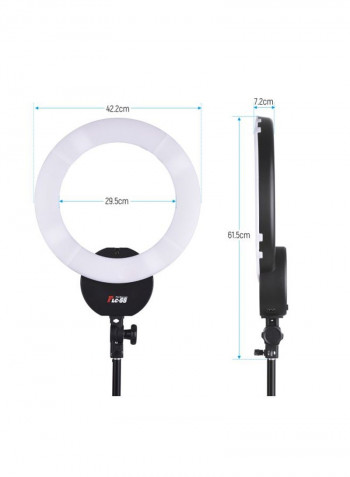 FLC-55 LED Video Ring Light 16inch Black/White