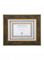 Certificate Holder Frame Black/Gold 11 x 14inch