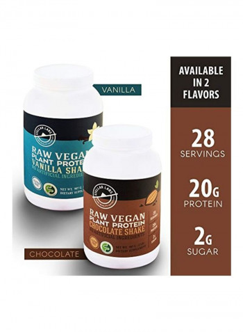 Raw Vegan Plant Protein Powder - Chocolate Shake