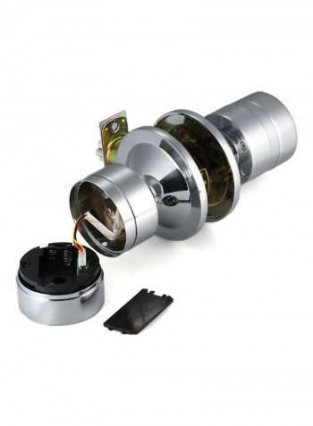 Spherical Electronic Code Door Lock Black