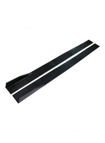 Pair Of Rocker Extension Car Side Skirt