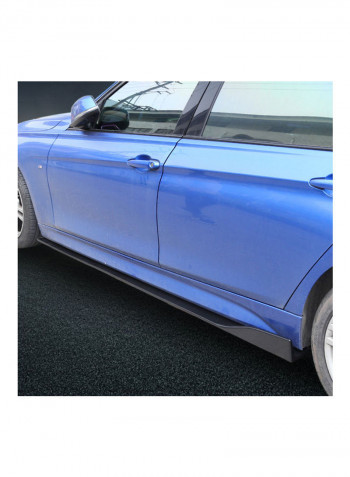 Pair Of Rocker Extension Car Side Skirt