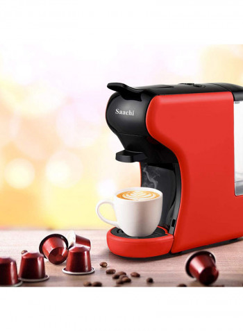 Multi Capsule Coffee Maker NL-COF-7058C-RD Red/Black
