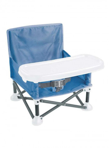 3-Piece Pop N Sit Portable Booster With Roxy Handy Potty And Liner Set - Blue/White