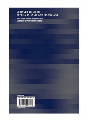 Essentials Of Aircraft Armaments (Springerbriefs In Applied Sciences And Technology) Paperback