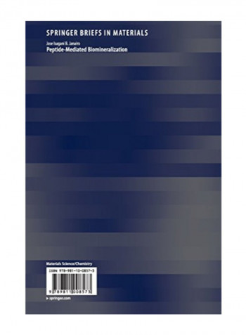 Peptide-Mediated Biomineralization (Springerbriefs In Materials) Paperback
