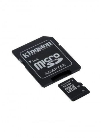 Portable Micro SD Memory Card 16GB Black
