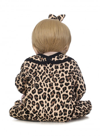 Reborn Baby Doll With Plush Toy 22inch