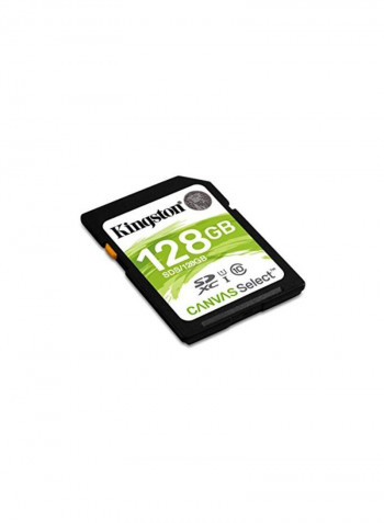 SDHC Class 10 SD Memory Card 128GB Green/White/Black