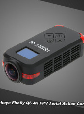 Firefly Q6 4K HD FPV Aerial Action Camera For ZMR250 GoolRC 210 QAV180 Racing Drone 10.1 x 6.1 x 6.6cm