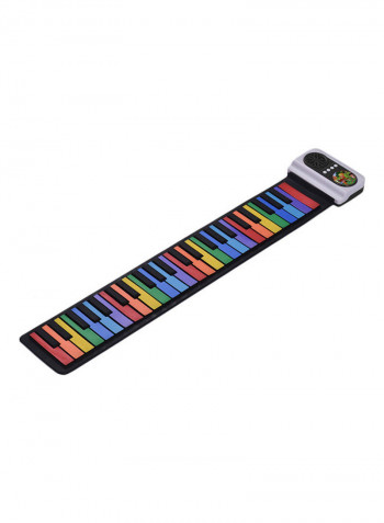 49-Key Portable Roll-Up Piano
