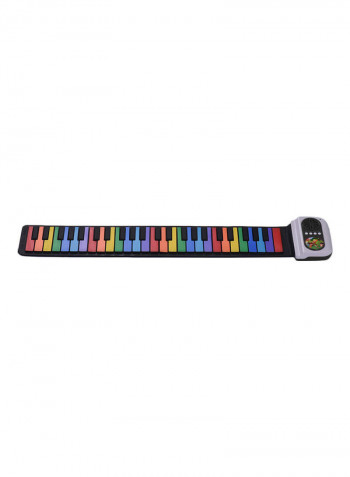49-Key Portable Roll-Up Piano