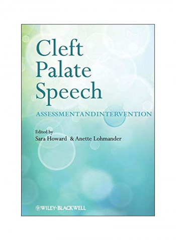Cleft Palate Speech: Assessment And Intervention Paperback